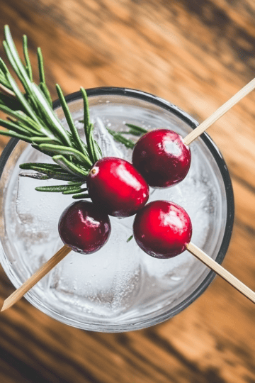 Christmas Drink Garnish