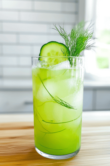 Cucumber Dill Mocktail