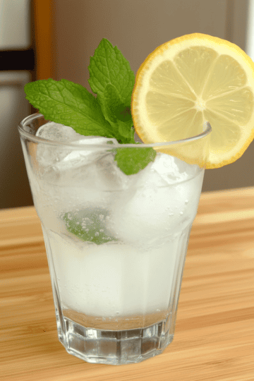 Lemon Mint Mocktail with Coconut Water
